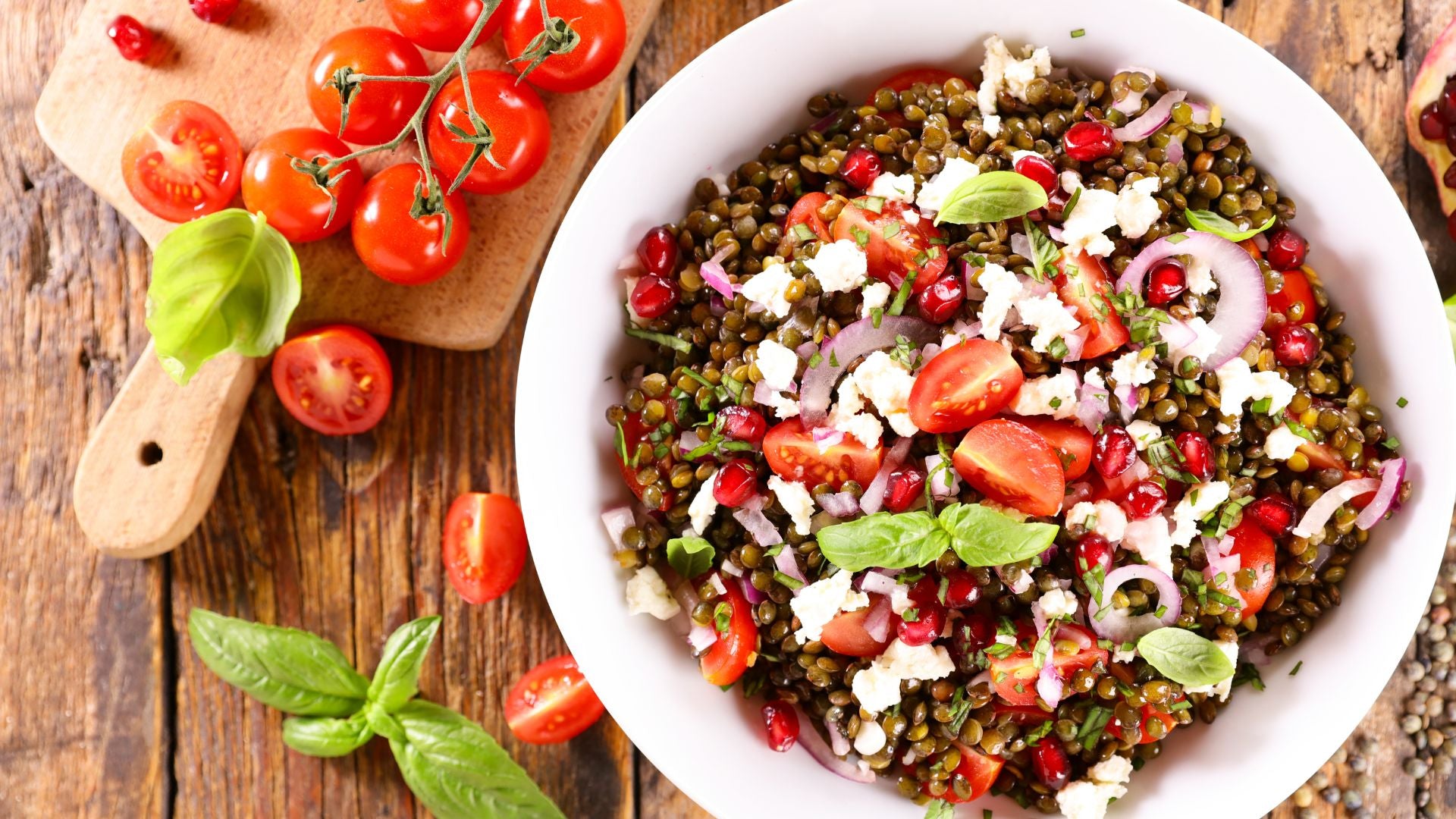 Lentil Salad with St. John’s Fresh Cheese – Portuguese Cheese Company
